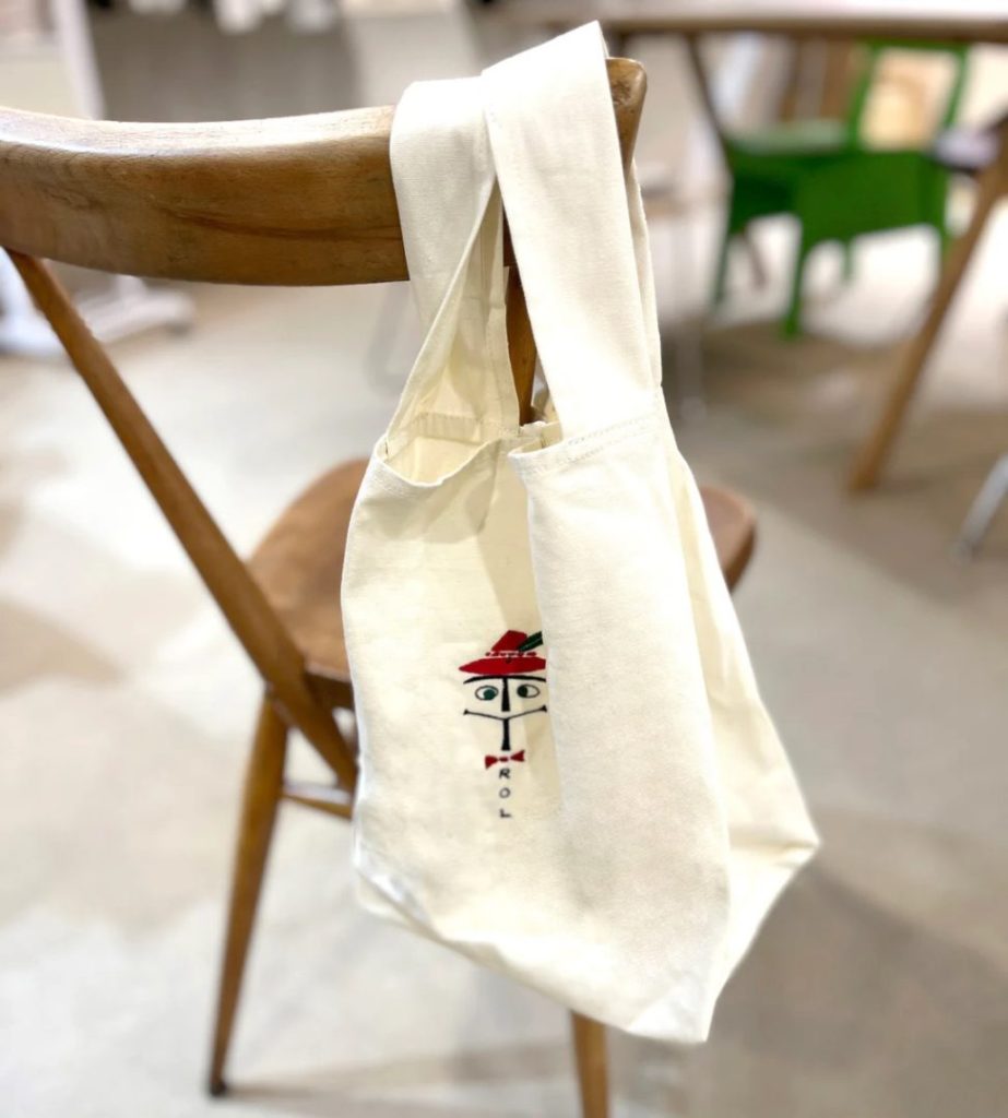 京都の喫茶チロルのエコバッグ